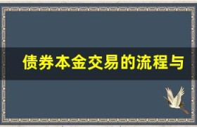 债券本金交易的流程与技巧：打造成功投资策略