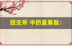 纽交所 中的蓝筹股：什么是蓝筹股，它们为何在这里发行？